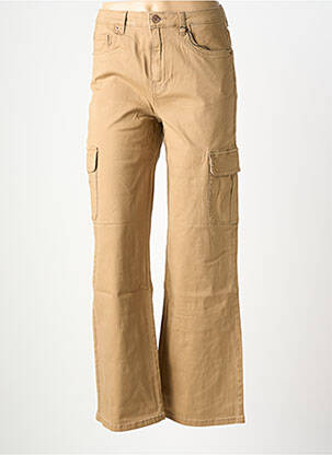 Pantalon cargo croială dreaptă mărime normală maro VERO MODA femeie