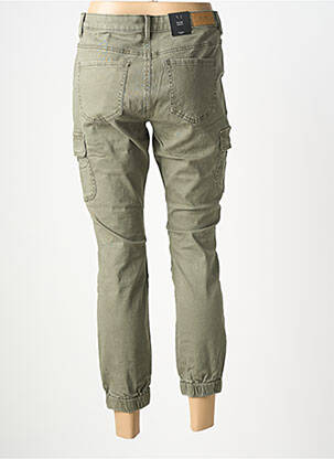 Pantalon cargo strânsă pe partea de jos mărime normală verde VERO MODA femeie