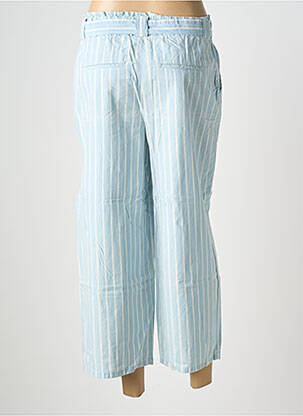 Pantalon 7/8 talie elastică mărime normală albastru VERO MODA femeie