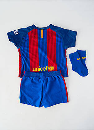 Set șort serigrafie flockată albastru NIKE băiat