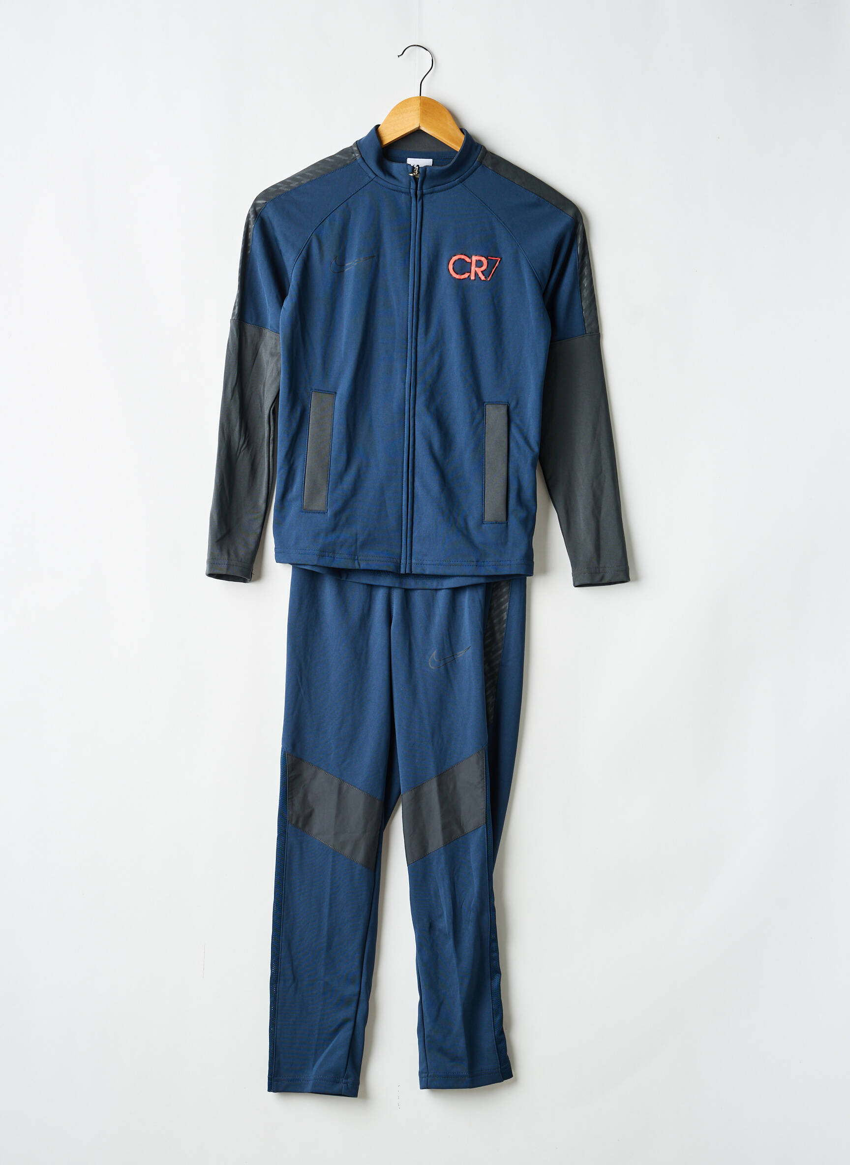 Set sportiv tip de jachetă albastru NIKE băiat