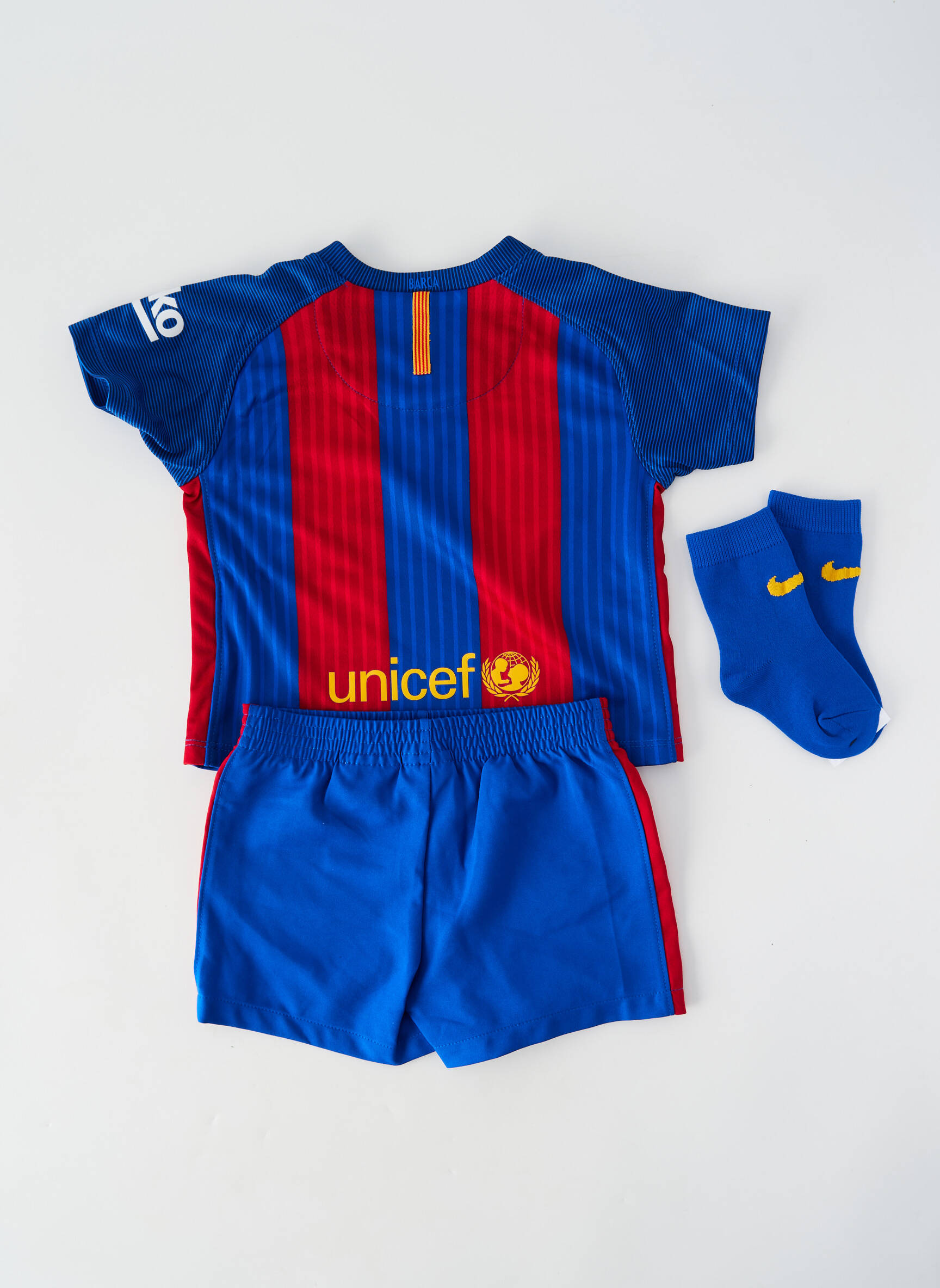 Set șort serigrafie flockată albastru NIKE băiat