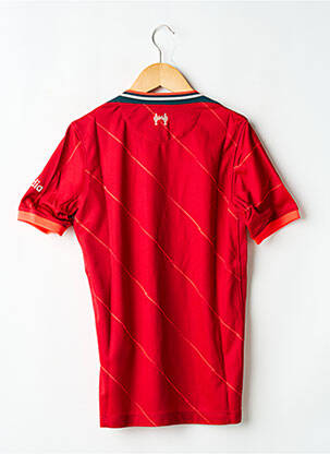 Tricou sport fotbal mâneci scurte roșu NIKE băiat