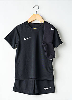 Set șort talie elastică negru NIKE băiat