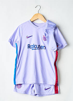 Set șort serigrafie flockată violet NIKE băiat