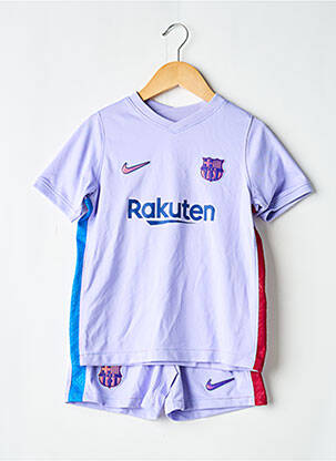 Set șort serigrafie flockată violet NIKE băiat
