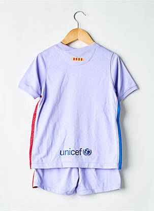 Set șort serigrafie flockată violet NIKE băiat