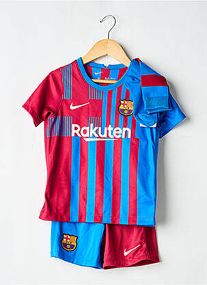 Set șort broderie albastru NIKE băiat