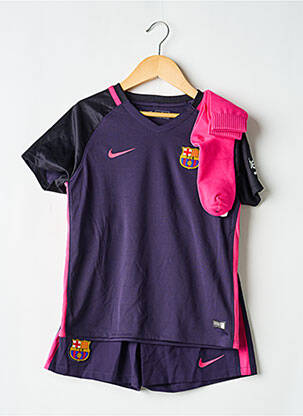Set șort broderie violet NIKE băiat