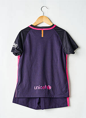 Set șort broderie violet NIKE băiat