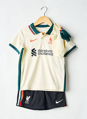 Set șort broderie bej NIKE băiat