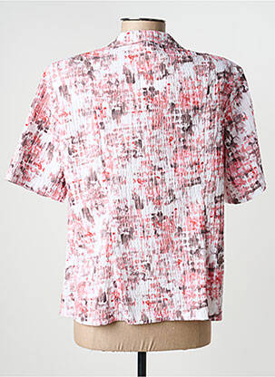 Tricou croială dreaptă mâneci scurte roz GUY DUBOUIS bărbat