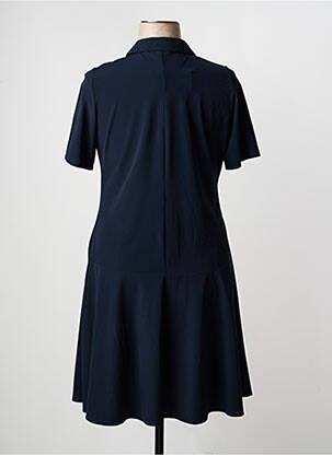 Rochie midi mâneci scurte mâneci scurte albastru MERI & ESCA femeie
