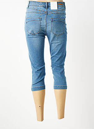Pantalon trei sferturi buzunare albastru B.YOUNG femeie