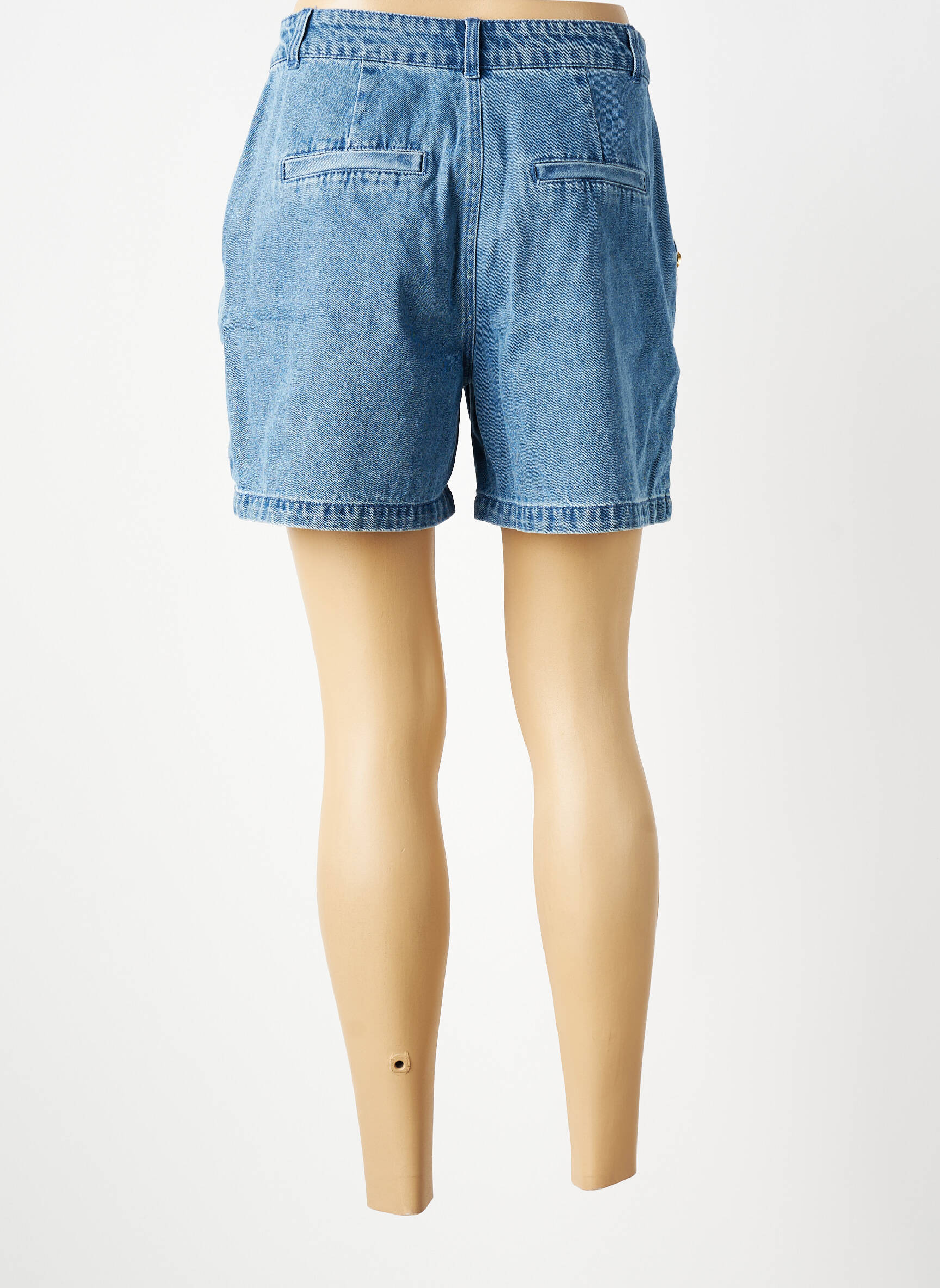 Șort țesătură denim albastru VERO MODA femeie
