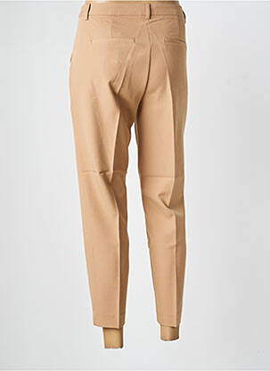 Pantalon chino buzunare talie înaltă bej ICHI femeie