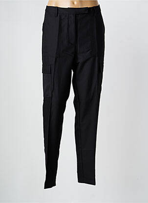 Pantalon cargo subțire talie înaltă negru VERO MODA femeie