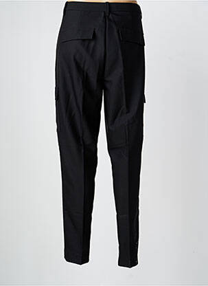 Pantalon cargo subțire talie înaltă negru VERO MODA femeie