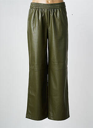 Pantalon drept elasticitate mărime normală verde B.YOUNG femeie