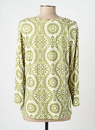 Tricou mâneci 3/4 mâneci 3/4 verde GEVANA femeie