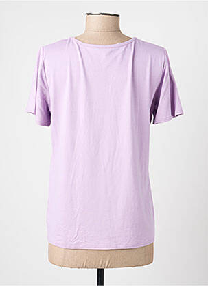 Tricou elasticitate mâneci scurte violet GEVANA femeie