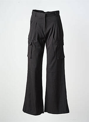 Pantalon cargo buzunare mărime normală negru ATELIER EVÈNE femeie