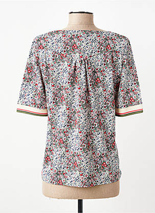 Tricou imprimeu fantezie mâneci scurte roșu GEVANA femeie