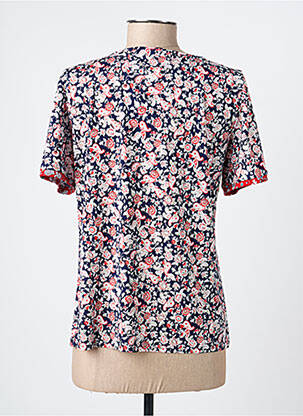Tricou elasticitate mâneci scurte albastru GEVANA femeie