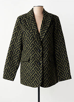 Sacou croială cambrată verde VERO MODA femeie