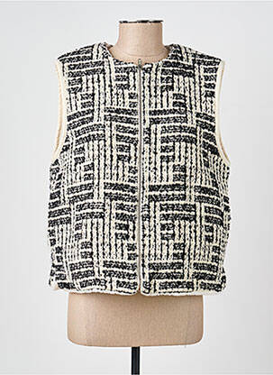 Jachete casual guler rotund negru RUE MAZARINE femeie