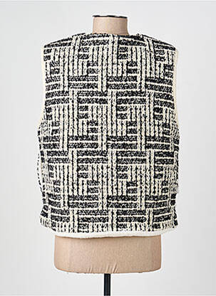 Jachete casual guler rotund negru RUE MAZARINE femeie
