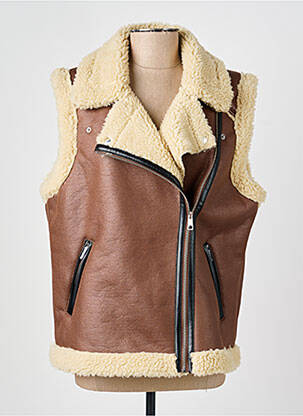 Jachete casual guler tip costum maro VERO MODA femeie