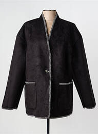 Palton scurt croială dreaptă fără glugă negru VERO MODA femeie