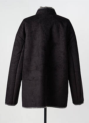 Palton scurt croială dreaptă fără glugă negru VERO MODA femeie