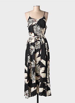 Rochie lungă mâneci cu bretele ajustabile bretele subțiri negru VERO MODA femeie