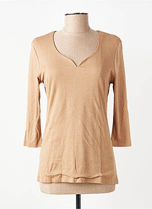 Tricou mâneci 3/4 mâneci 3/4 maro STREET ONE femeie