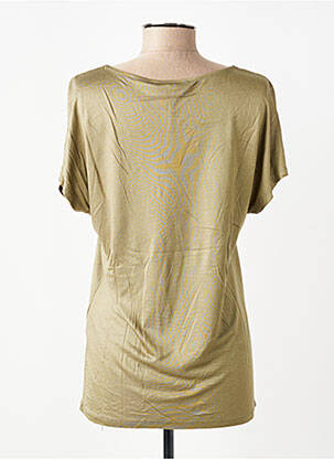 Tricou guler în v mâneci scurte verde BETTY BARCLAY femeie
