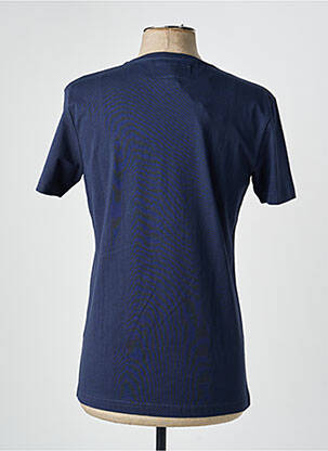 Tricou croială cambrată mâneci scurte albastru CAMBERABERO bărbat