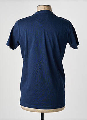 Tricou croială cambrată mâneci scurte albastru CAMBERABERO bărbat