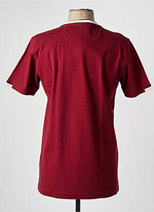 Tricou elasticitate mâneci scurte roșu CAMBERABERO femeie