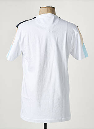 Tricou broderie mâneci scurte alb CAMBERABERO bărbat