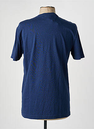 Tricou croială cambrată mâneci scurte albastru CAMBERABERO bărbat
