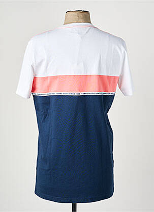Tricou broderie mâneci scurte alb CAMBERABERO bărbat
