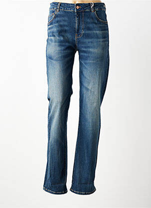 Blugi cu croială slim elasticitate talie înaltă albastru CUP OF JOE DENIM femeie
