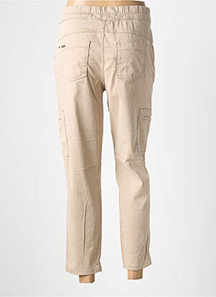 Pantalon 7/8 elasticitate mărime normală bej STREET ONE femeie