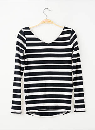Tricou / top maternitate guler în v negru H&M femeie