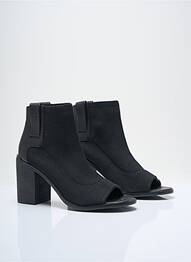 Botine/ghete toc pătrat toc de 7 la 9 cm negru UNITED COLORS OF BENETTON femeie
