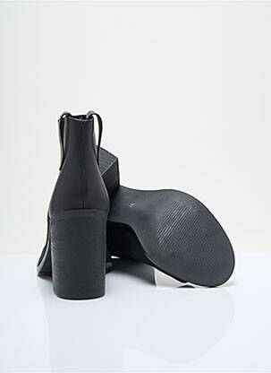 Botine/ghete toc pătrat toc de 7 la 9 cm negru UNITED COLORS OF BENETTON femeie