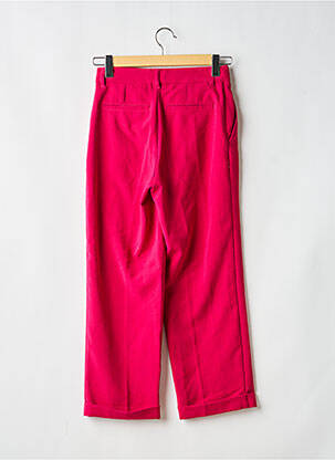 Pantalon larg țesătură poplin mărime normală roz MKT STUDIO femeie