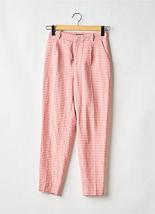 Pantalon drept elasticitate mărime normală roșu ZARA femeie